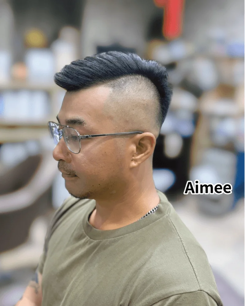 14號 Aimee 英式油頭