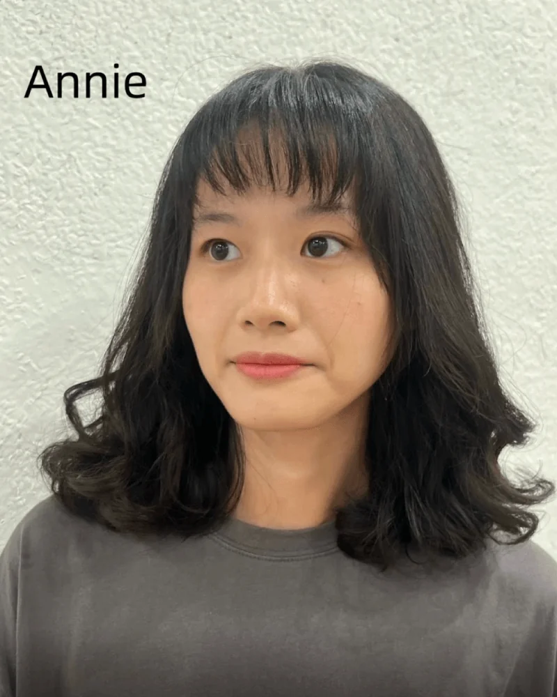 33號 Annie 氣塾紋理燙