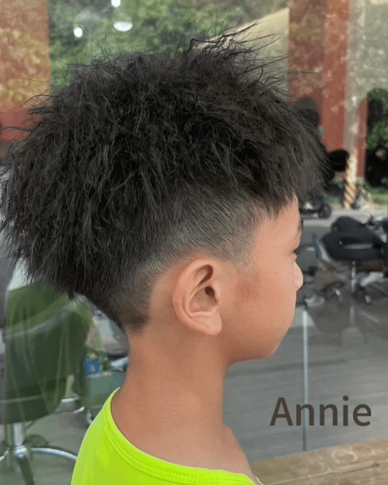 33號 Annie 碎蓋烟花燙