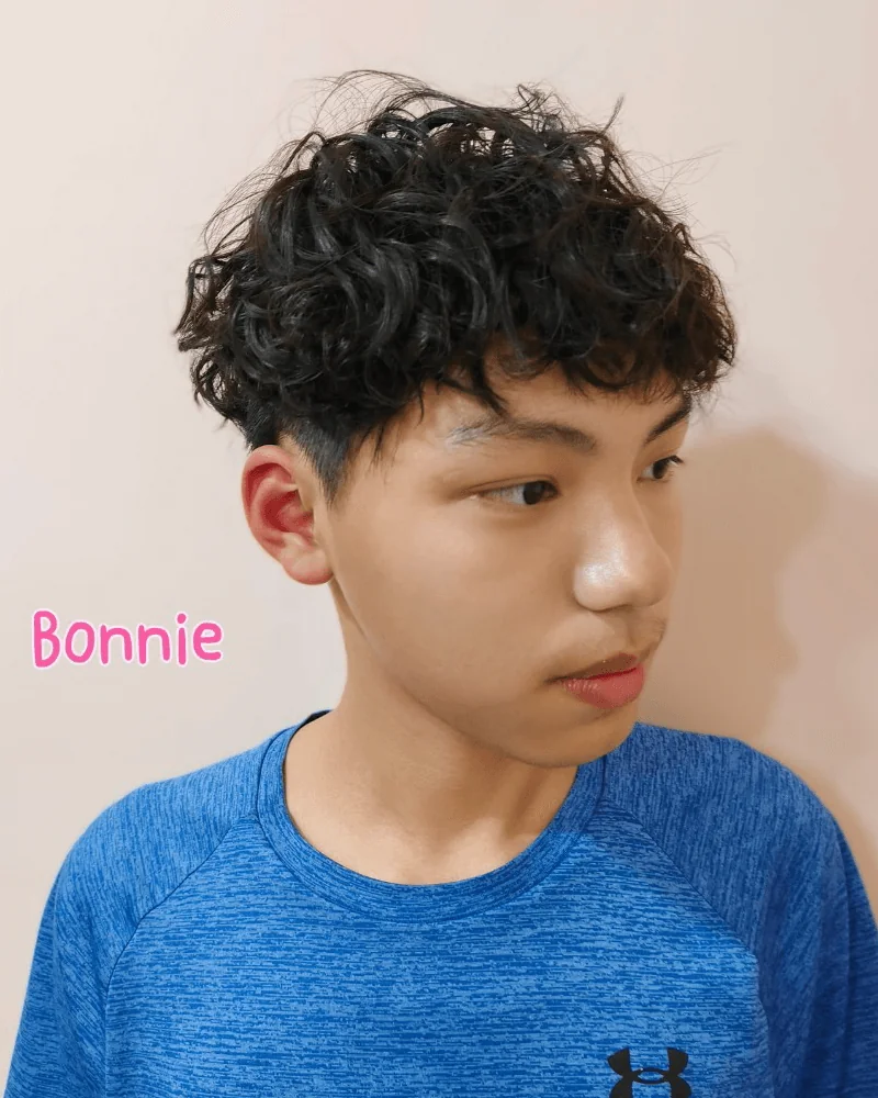 20號 Bonnie 暖男紳士羊毛捲