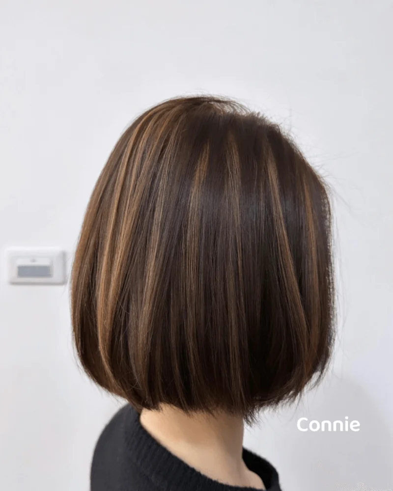 15號 Connie 手刷線條染