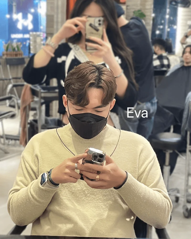 43號 Eva 韓系六四分紋理燙