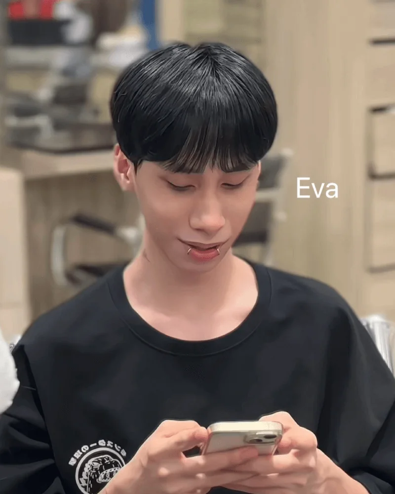 43號 Eva 韓系氣墊紋理燙