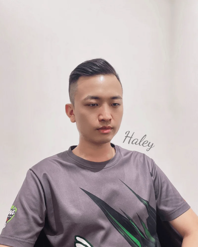 23號 Haley 經典油頭