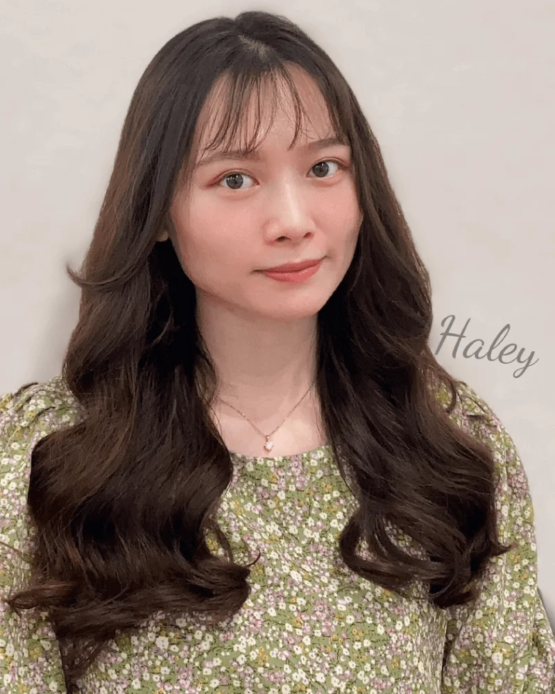 23號 Haley 空氣瀏海