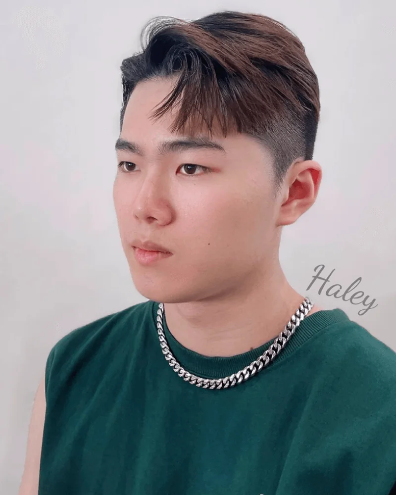 23號 Haley 韓系三七側分髮型