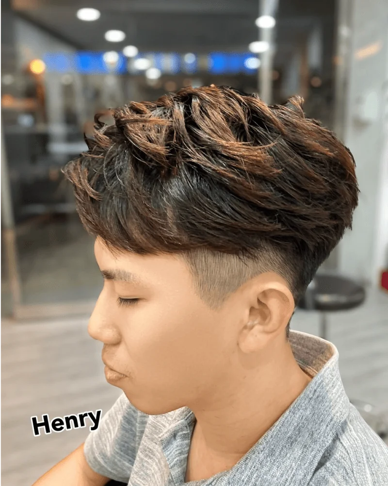 24號 Henry 男士紋理裁剪