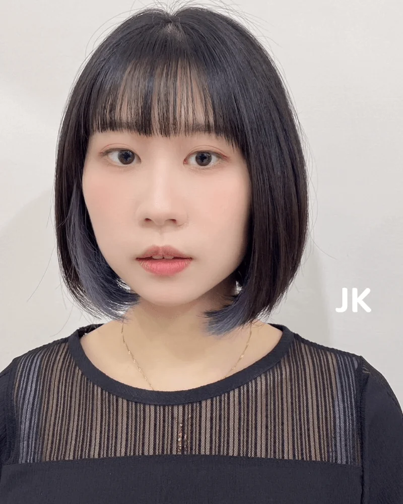 8號 JK 耳圈染