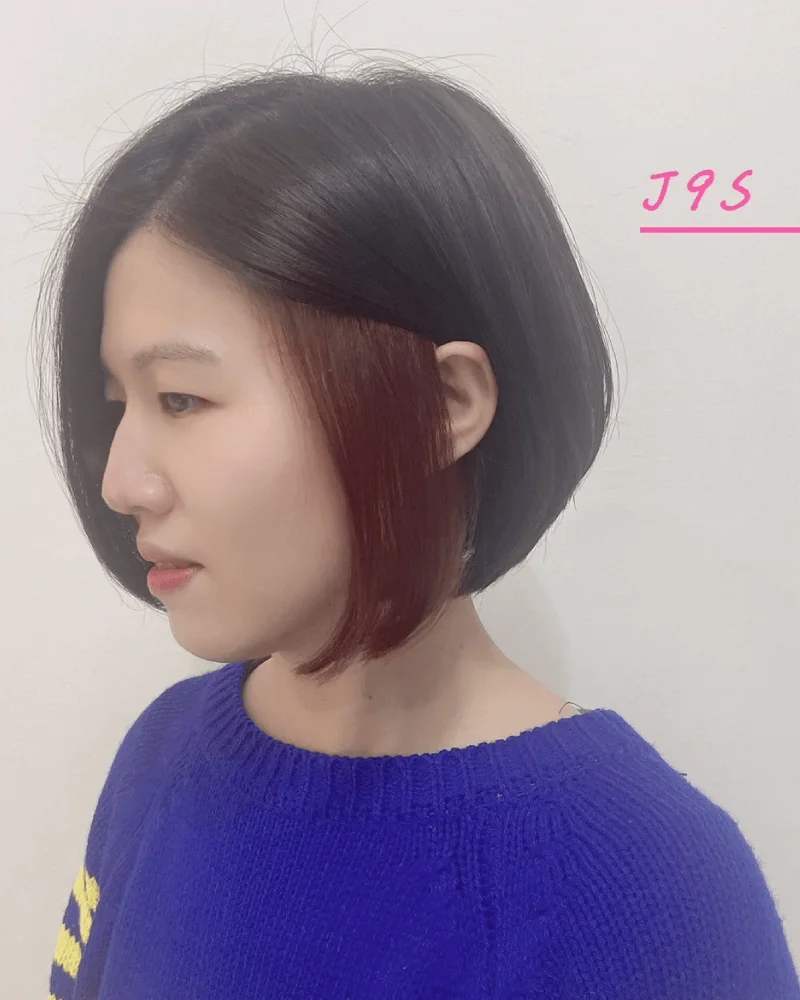 8號 JK 短髮耳圈染