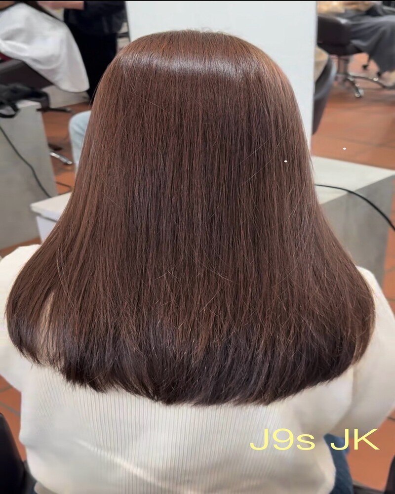 8號 JK 棕色系染髮