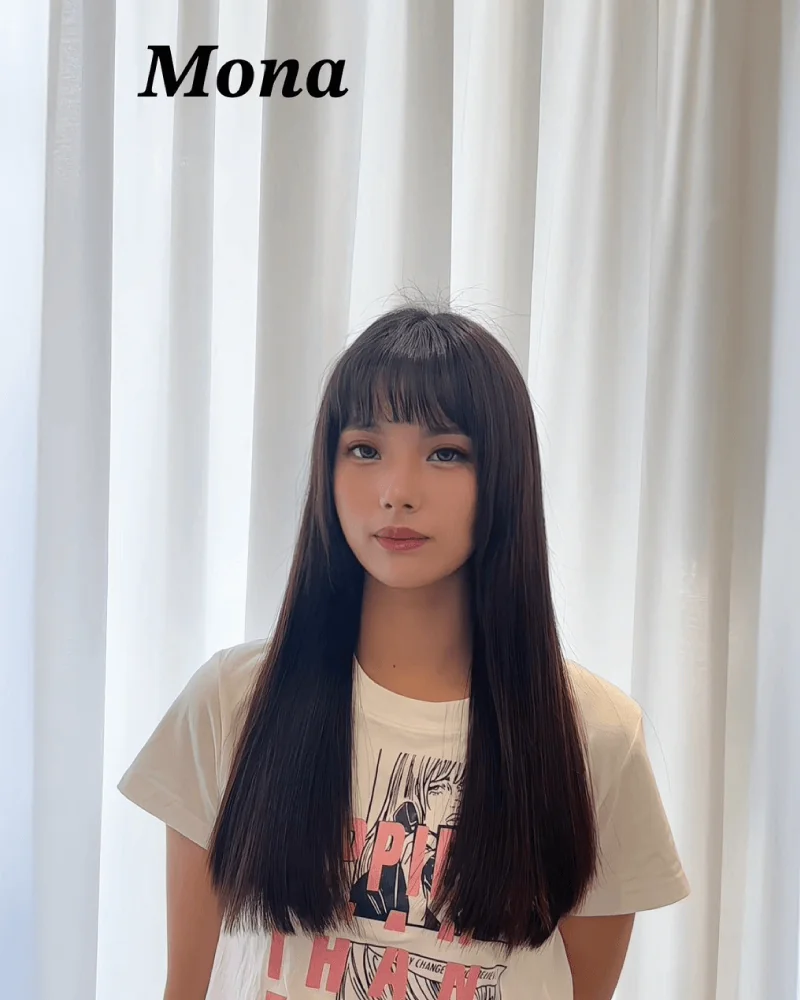41號 Mona 縮毛矯正燙