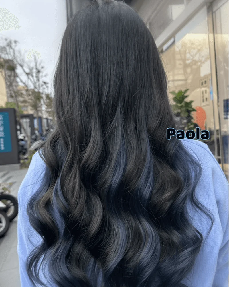 11號 Paola 內餡染藍灰色