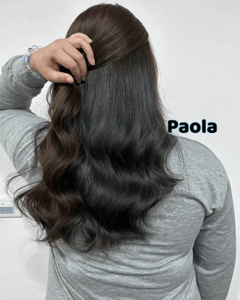 11號 Paola 桃木色mix藍灰色