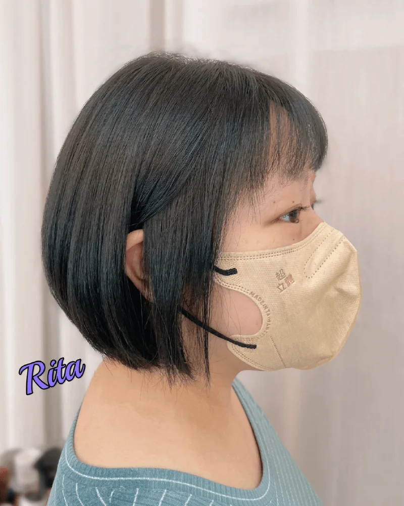 2號 Rita 質感酪梨綠染髮