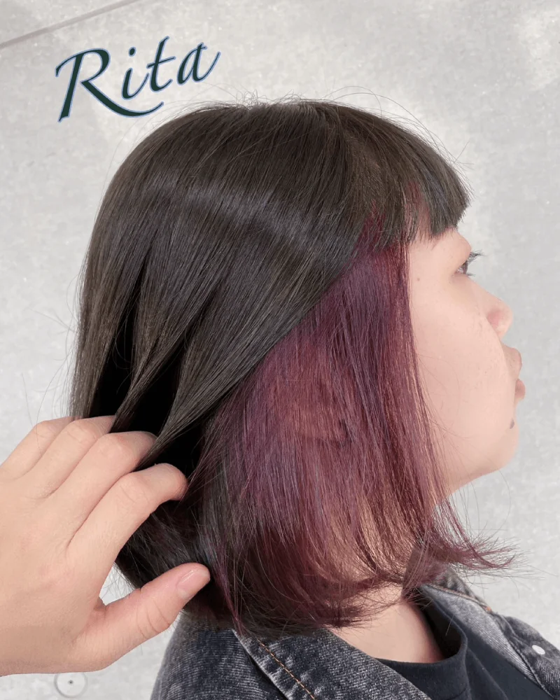 2號 Rita 耳圈染