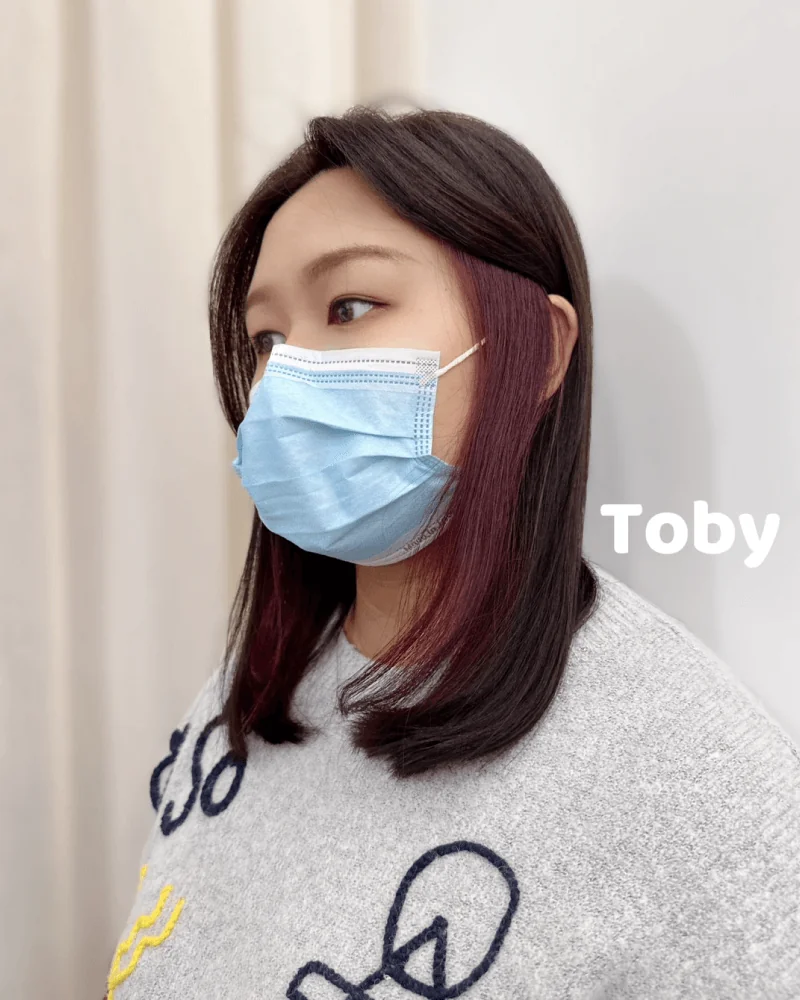 3號 Toby 耳圈染