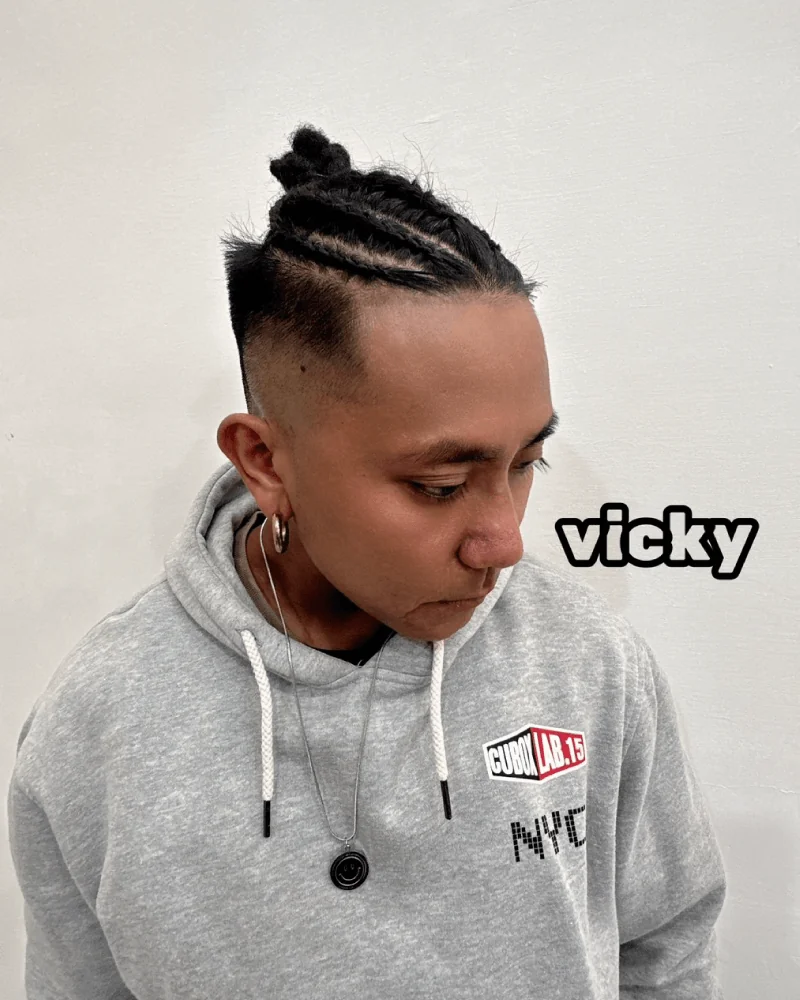 1號 Vicky 髒辮編