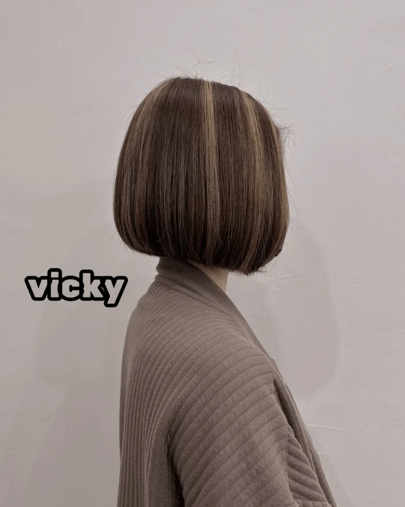 1號 Vicky 光線染