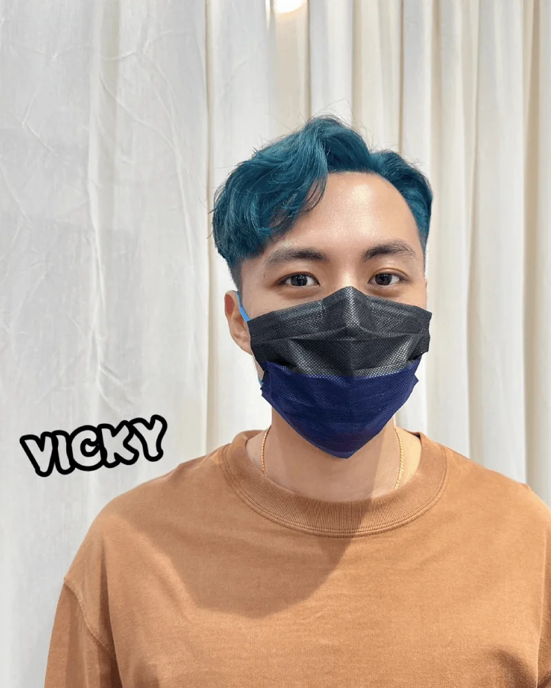 1號 Vicky 水藍色