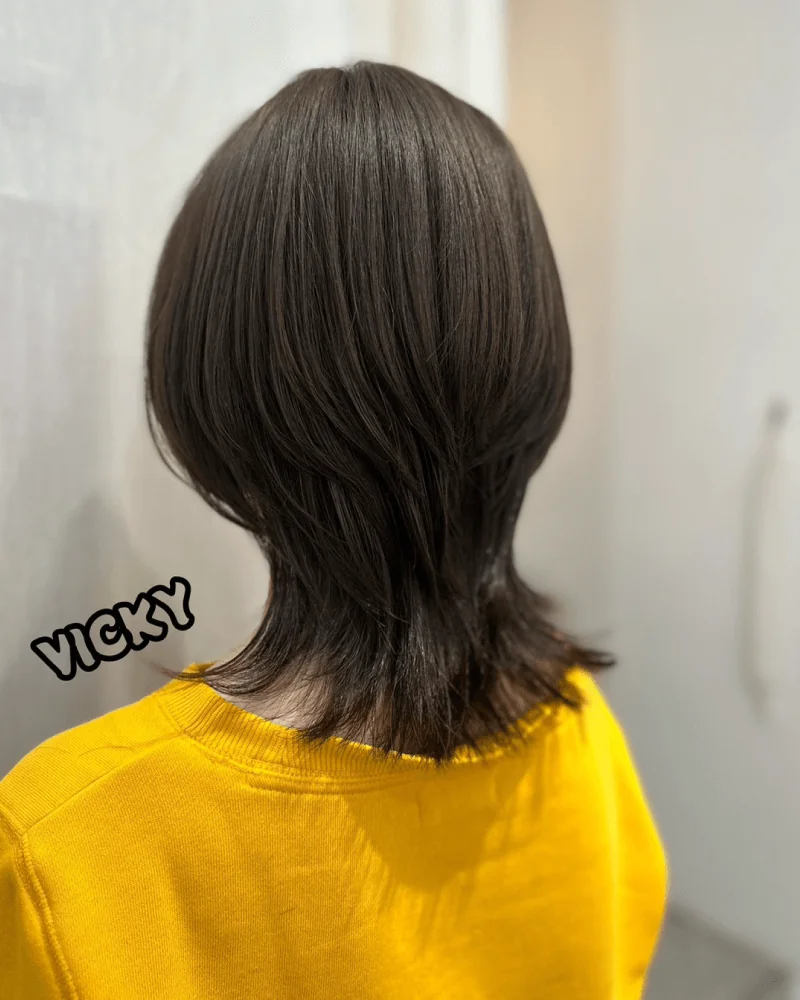 1號 Vicky 日式狼尾頭