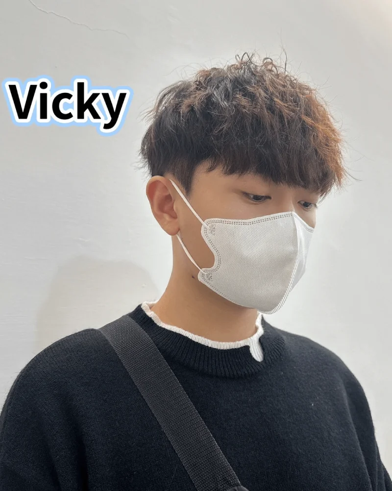 1號 Vicky 束狀紋理燙