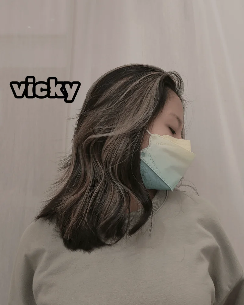 1號 Vicky 光線染