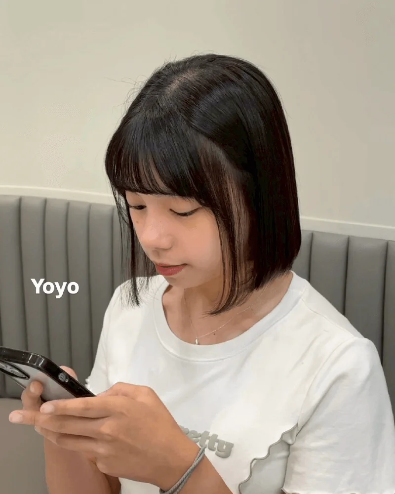 32號 yoyo 自然內彎燙