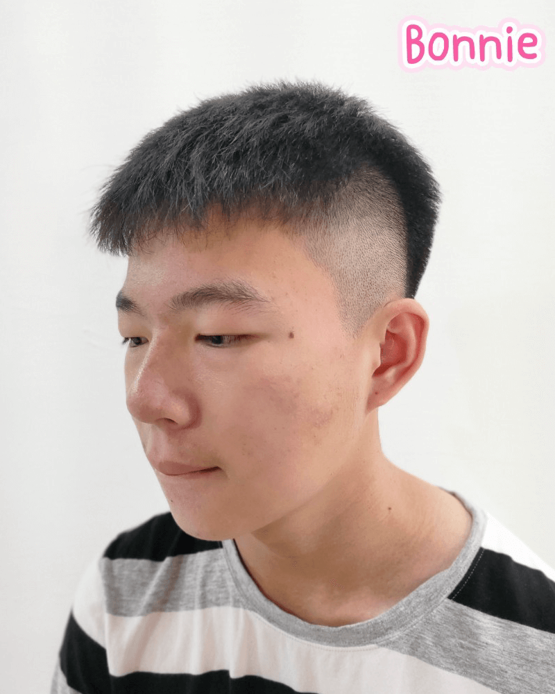 清爽系男子必剪-俐落短髮乾淨清爽系男子 俐落短髮-沙鹿剪髮推薦
