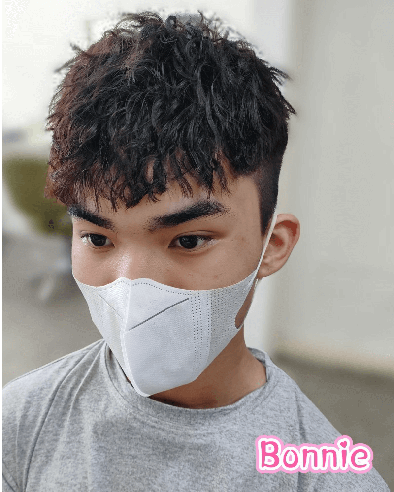 客製渣男燙-自然捲曲感,隨意決定要的紋路,呈現不同的壞壞痞痞風,又不失時尚感 渣男燙-沙鹿燙髮推薦