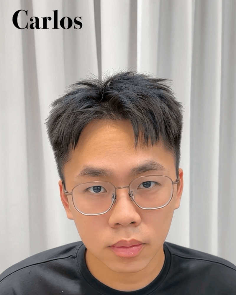陸系前刺 — 個性層次剪裁,潮感瞬間拉滿。 陸系前刺-北勢剪髮推薦