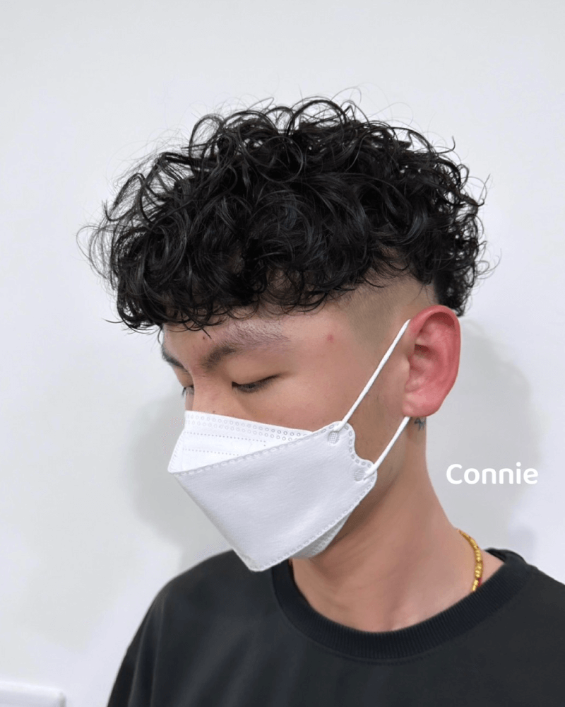 紋理感燙髮,羊毛卷-捲度可客製化 羊毛卷-男生燙髮造型推薦