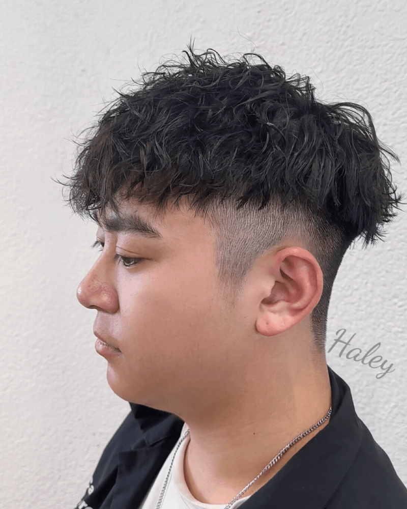 摩根紋理燙—自然紋理,燙髮首選,吹乾即可。 摩根紋理燙-北勢燙髮推薦