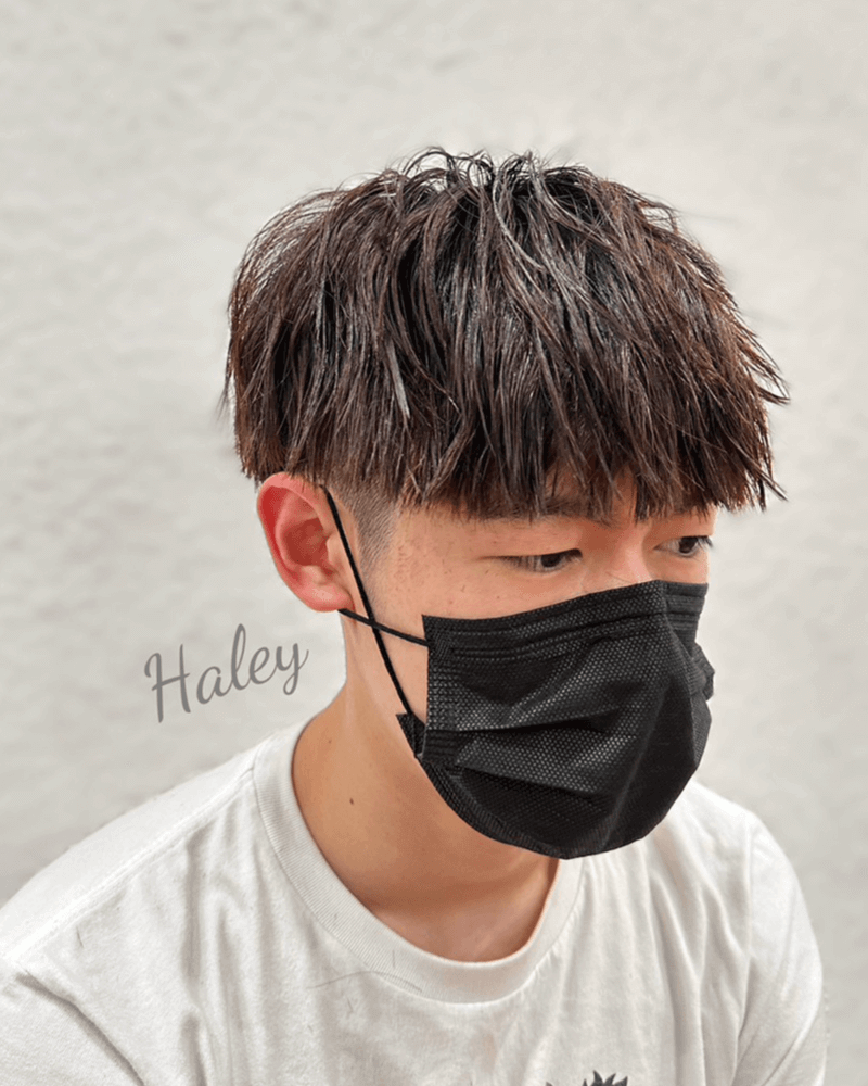 氛圍感紋理燙-懶人燙髮,自然紋路,有型又好整理,吹乾即可。 紋理燙-北勢燙髮推薦