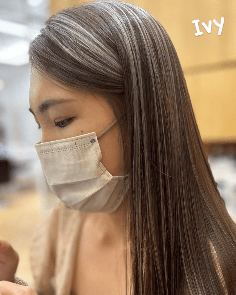 歐美線條染— 線條部分需要漂退,可延長布丁頭的時間,讓髮根長出來了也不尷尬 可客製化唷! 歐美線條染-北勢染髮推薦