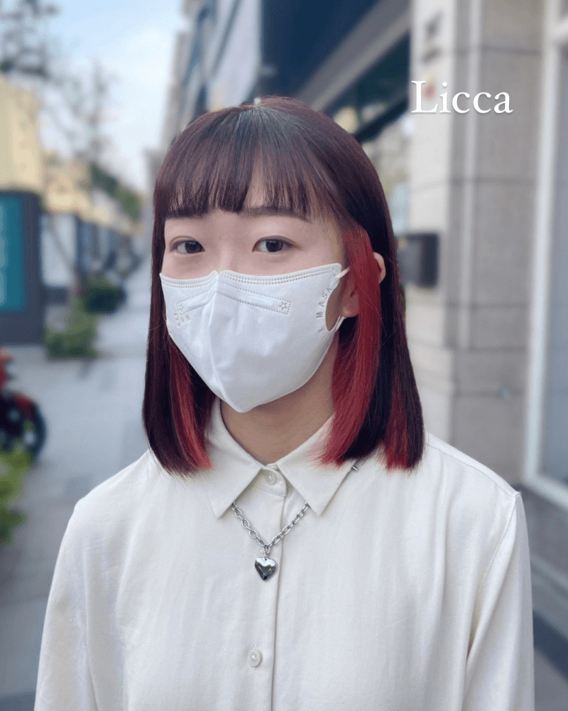 莓果內餡染-顯白髮色,輕鬆好駕馭不挑膚色款 莓果內餡染-北勢染髮推薦