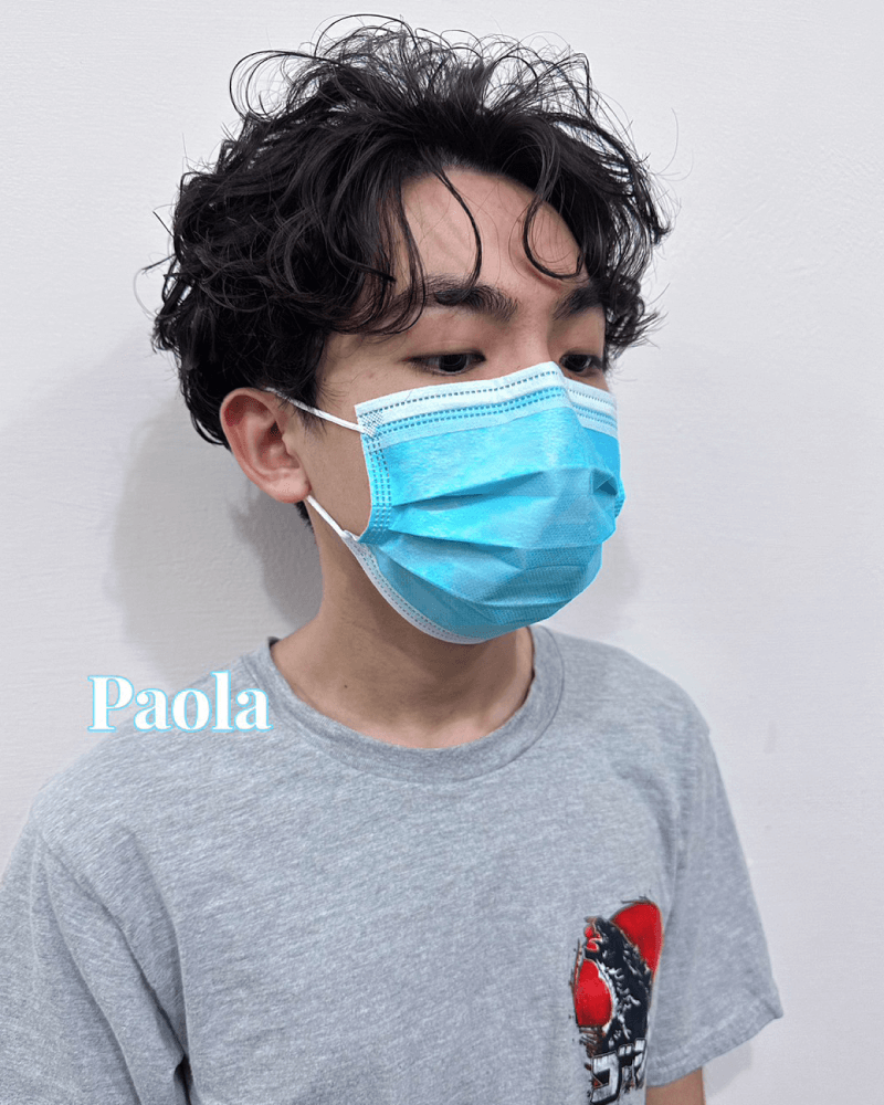 日系羊毛卷男孩風,打造凌亂隨意的捲度,烘完超帥 日系羊毛卷-沙鹿燙髮推薦