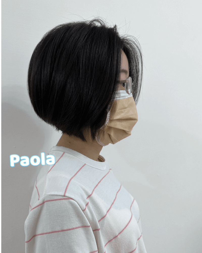 客製化剪髮-鮑伯髮型,剪短擔心頭髮會翹會不好整理,可以入手此款髮型推推 鮑伯髮型-沙鹿剪髮推薦