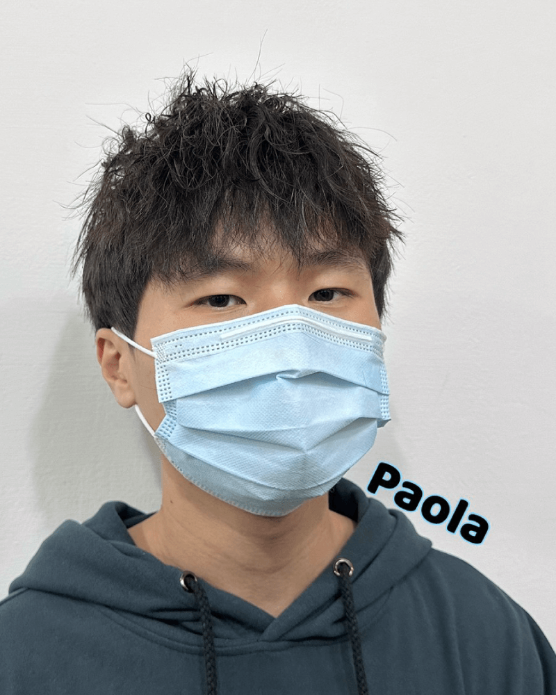 客製化燙髮-摩根錫紙燙,喜歡有澎度但不喜歡捲度的寶寶可以參考此款髮型,輕鬆上手簡單好整理 摩根錫紙燙-男生燙髮造型推薦