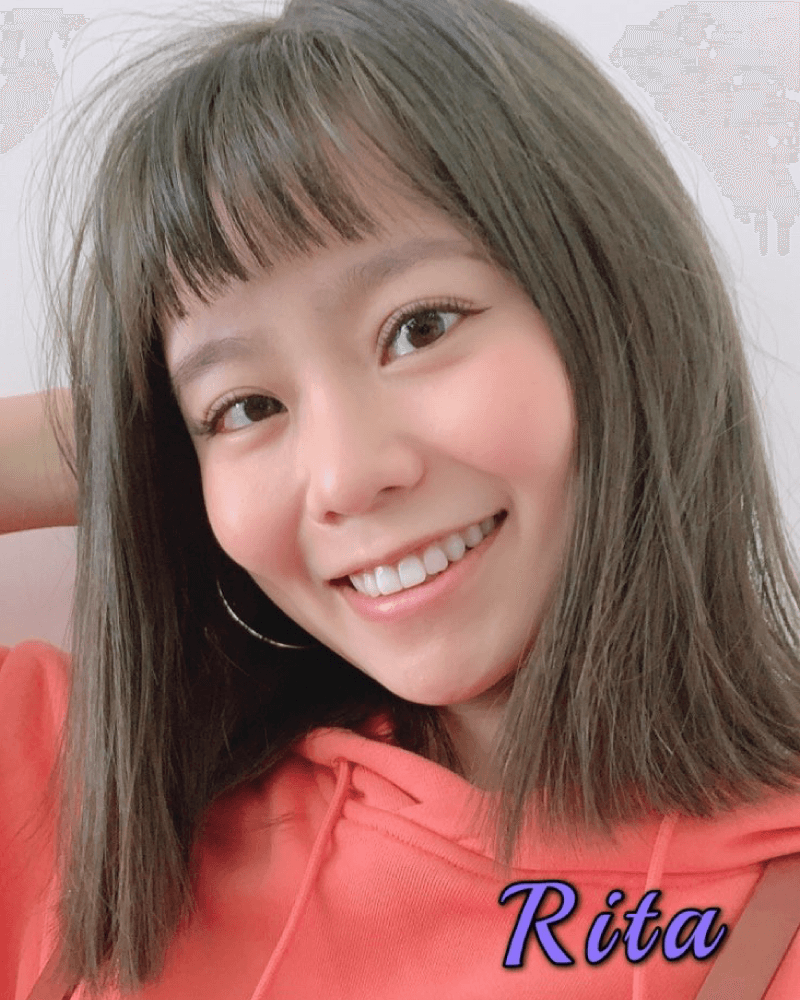 亞麻綠,綠色系有點霧面光線,給人甜美開朗的感覺 亞麻綠-沙鹿染髮推薦