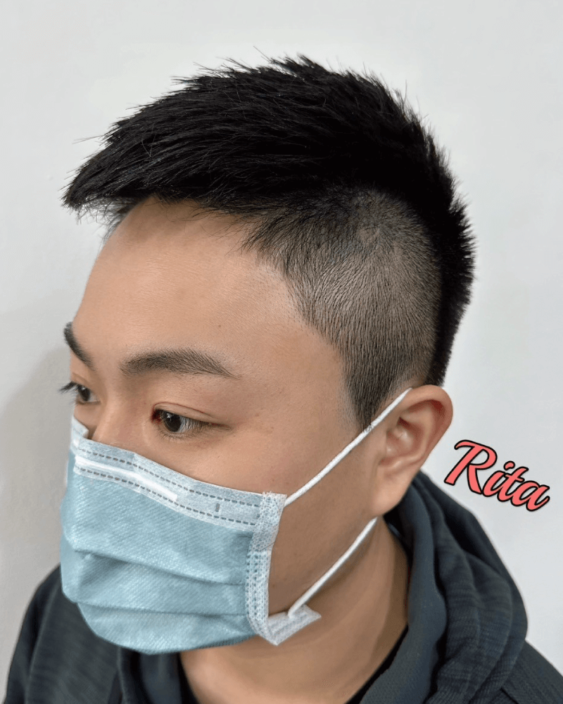 男生短髮,俐落又有型 男生短髮-沙鹿剪髮推薦