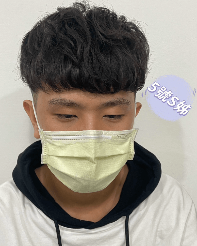 紋理燙,喜歡自然紋理感的男神可入手此款髮型,吹乾即可 紋理燙-北勢燙髮推薦