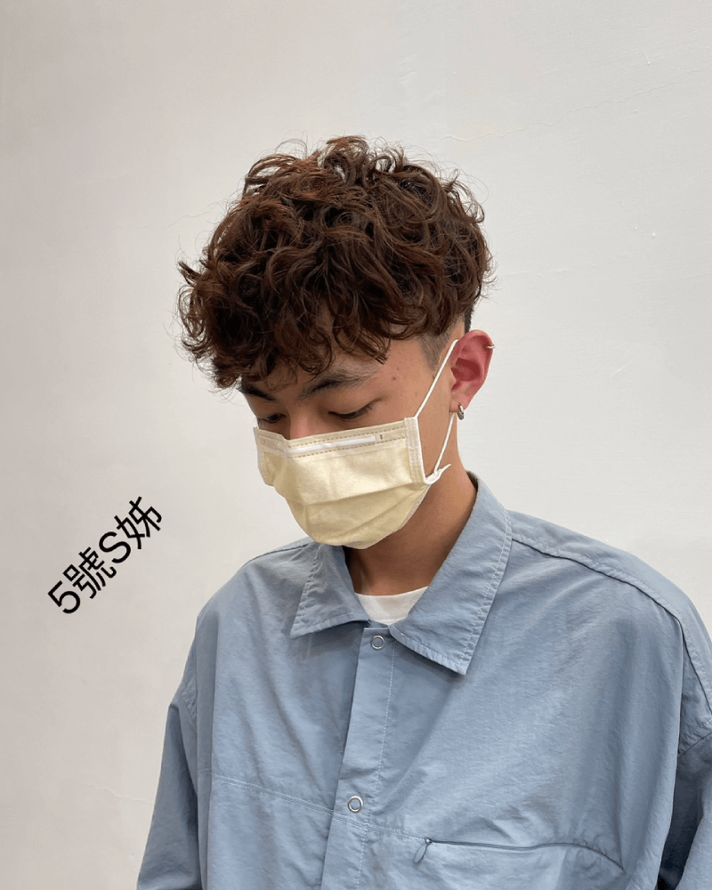 日系羊毛卷,是多數男生喜歡的髮型 日系羊毛卷-北勢燙髮推薦