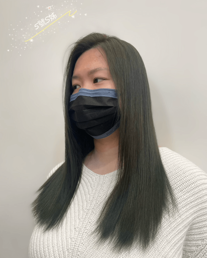 悶青色,高回頭率,個性中又不顯浮誇 悶青色-北勢染髮推薦