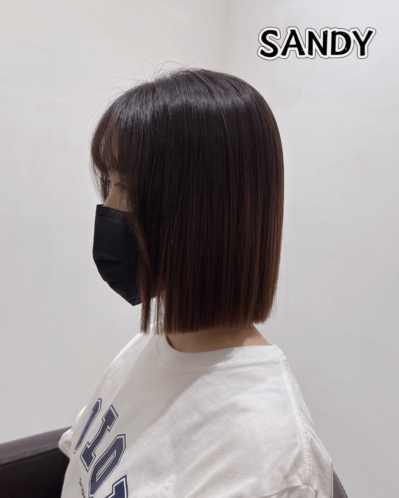 一直不退流行の髮型;不管大女孩小女孩都會喜愛の一刀切;好看又好整理~ 一刀切-北勢剪髮推薦