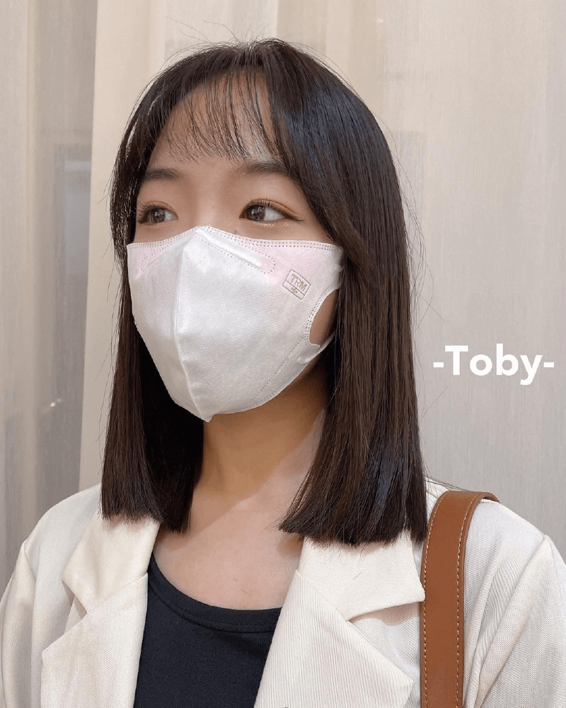 韓系小姊姊-縮毛矯正-鎖骨齊長髮,光澤柔順有氣勢 縮毛矯正-北勢燙髮推薦