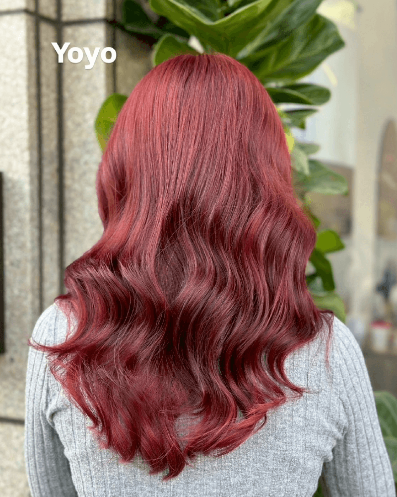 莓果紅-北勢染髮推薦