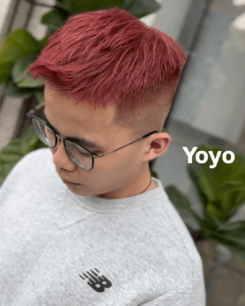 霧感紅-北勢染髮推薦