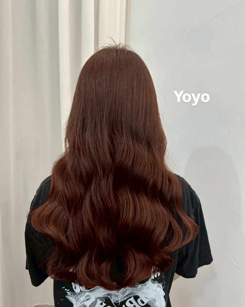 免漂粉棕色-北勢染髮推薦