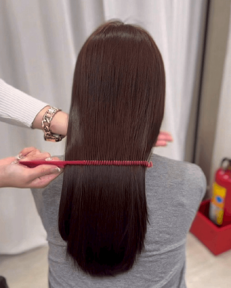 顯白粉棕色-逢甲染髮推薦